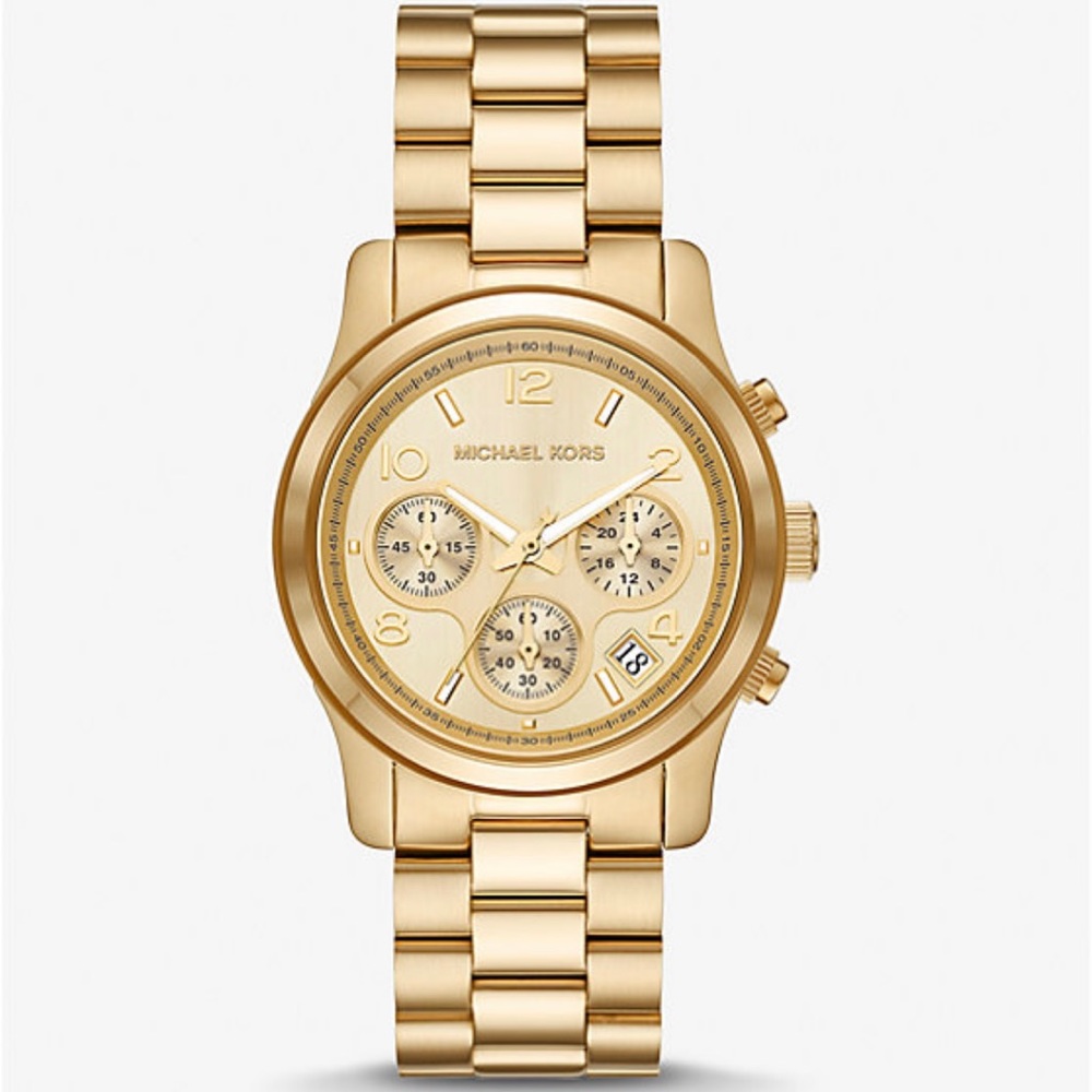 Michael Kors oversized gold watch🤩